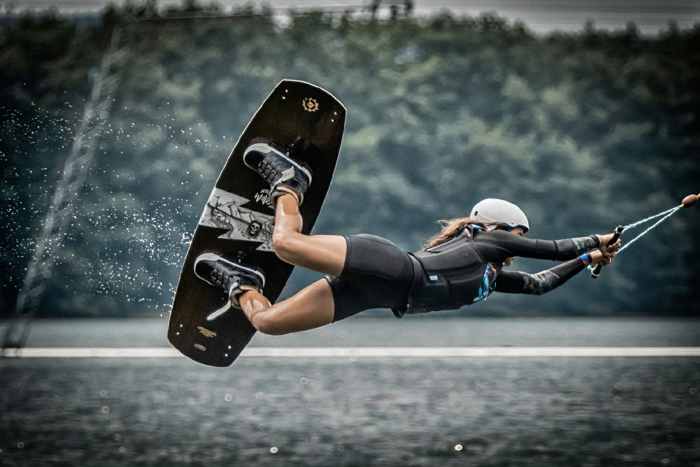 wakeboarding